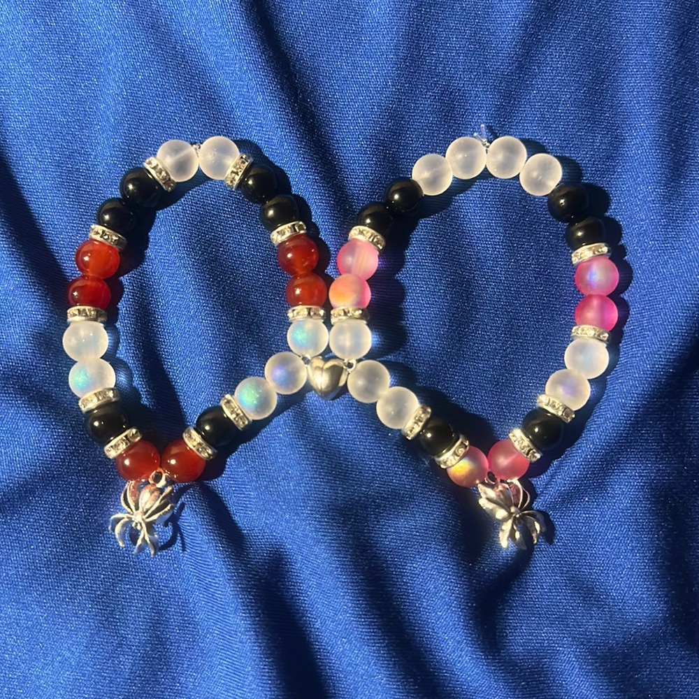 Matching Spider-Man Bracelets Miles Morales and Gwen Stacy